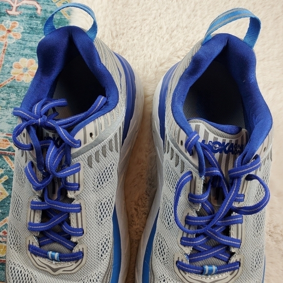 Hoka One One Men Gray Blue Bondi 6 US 9 - Picture 7 of 13